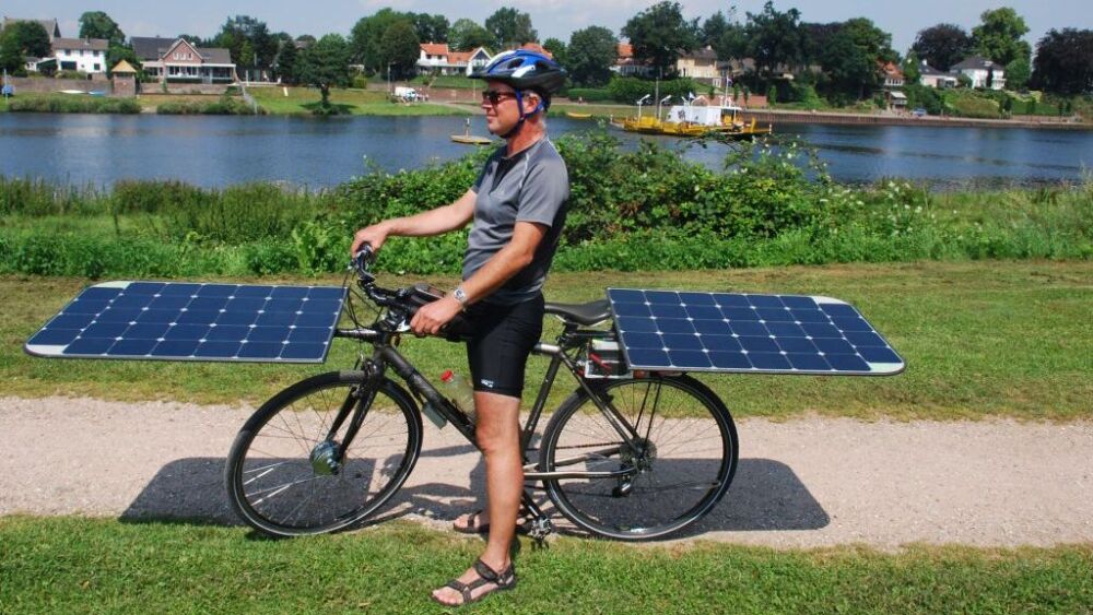 Nederlander maakt fiets die werkt op - Meldpunt